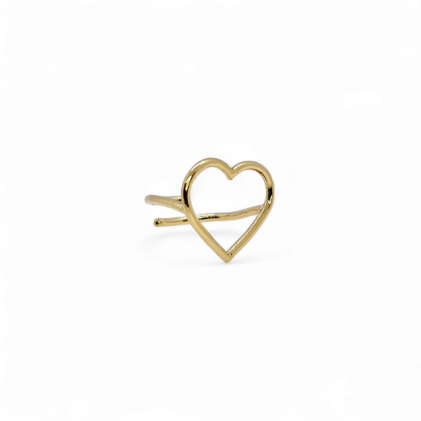 Bague en laiton doré à l'or fin