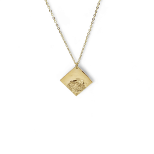 Pendentif en laiton doré à l'or fin