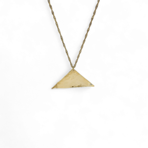 Pendentif en laiton doré à l'or fin